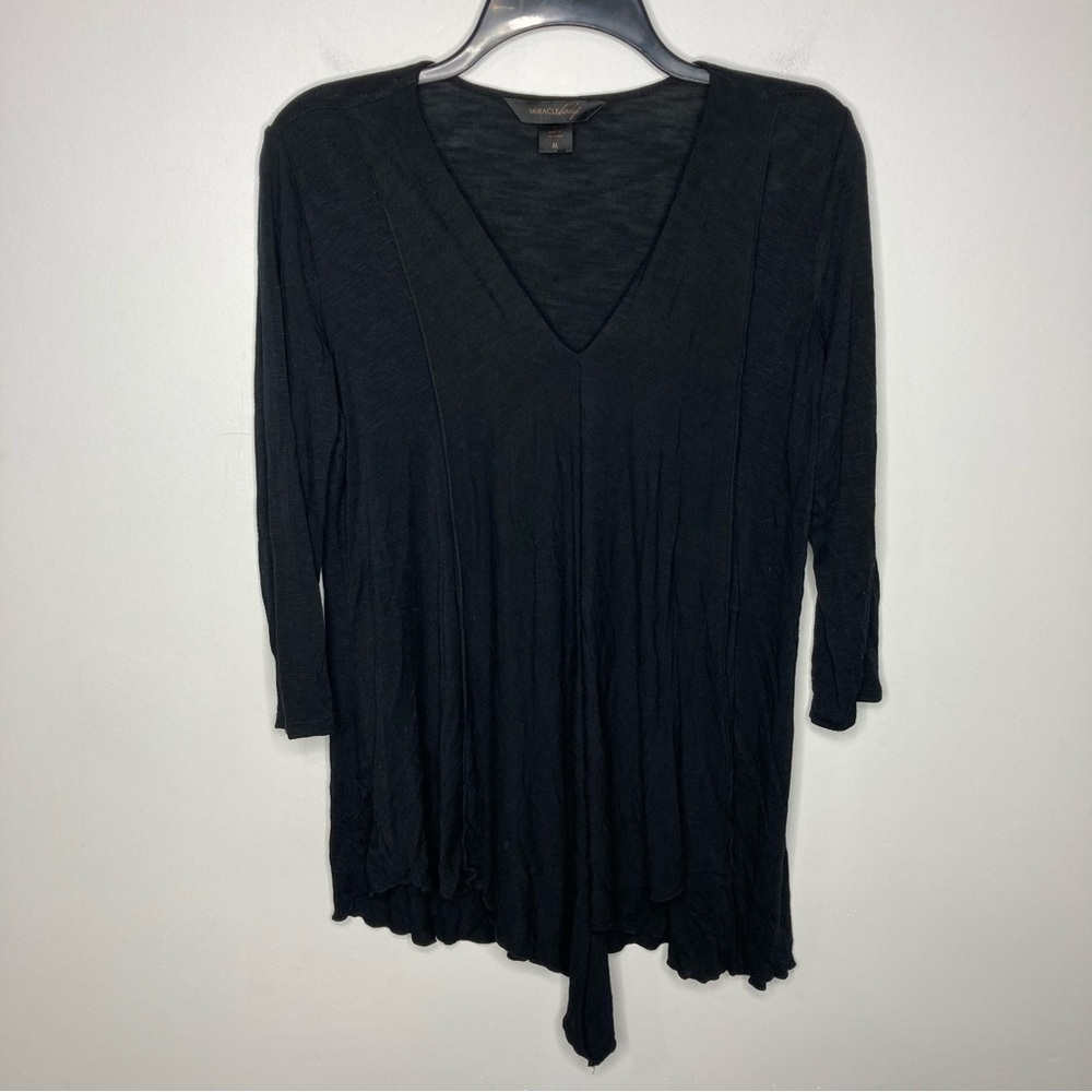 Miracle body black top size medium